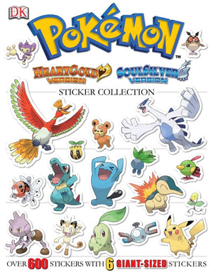 Pokemon HeartGold Version / SoulSilver Version Sticker Collection,Used