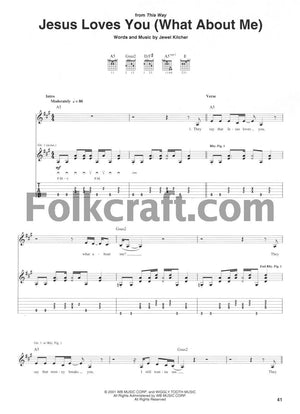The Best of Jewel  Guitar Recorded Version,New