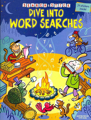 Dive Into Word Searches (Search & Stick),New