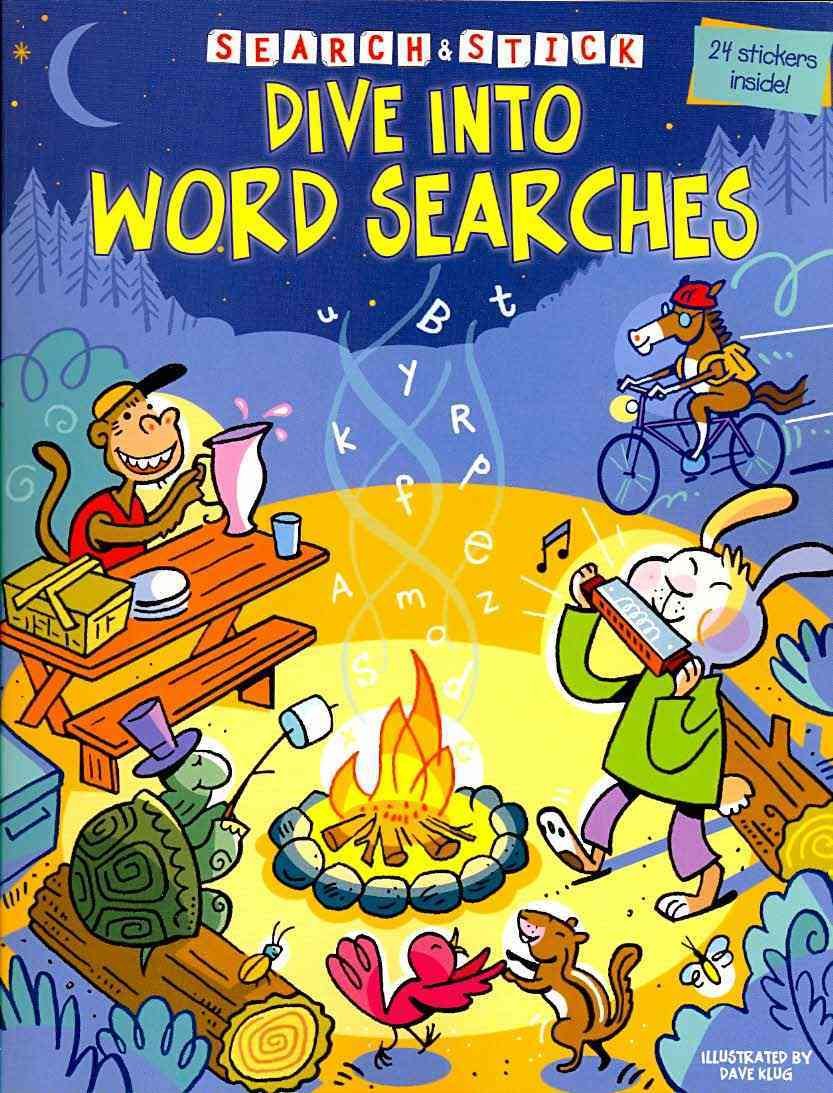 Dive Into Word Searches (Search & Stick),New
