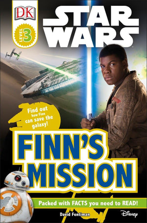 DK Readers L3: Star Wars: Finn's Mission: Find Out How Finn Can Save the Galaxy! (DK Readers Level 3),Used
