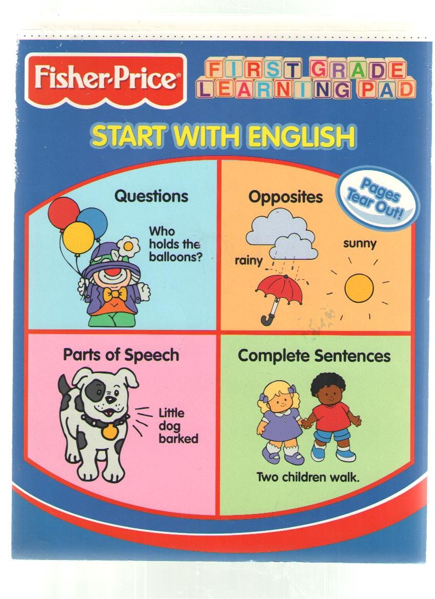 First Grade Learning Pad: Start With English,Used