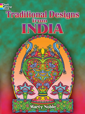 Traditional Designs from India Coloring Book (Dover Design Coloring Books),Used