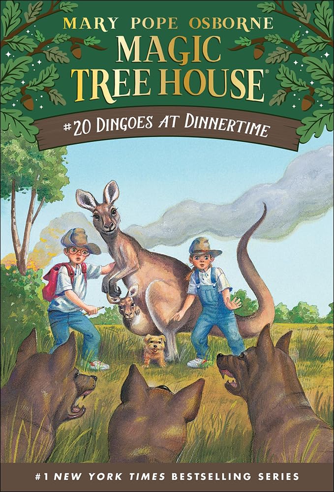 Dingoes At Dinnertime (Magic Tree House)-used