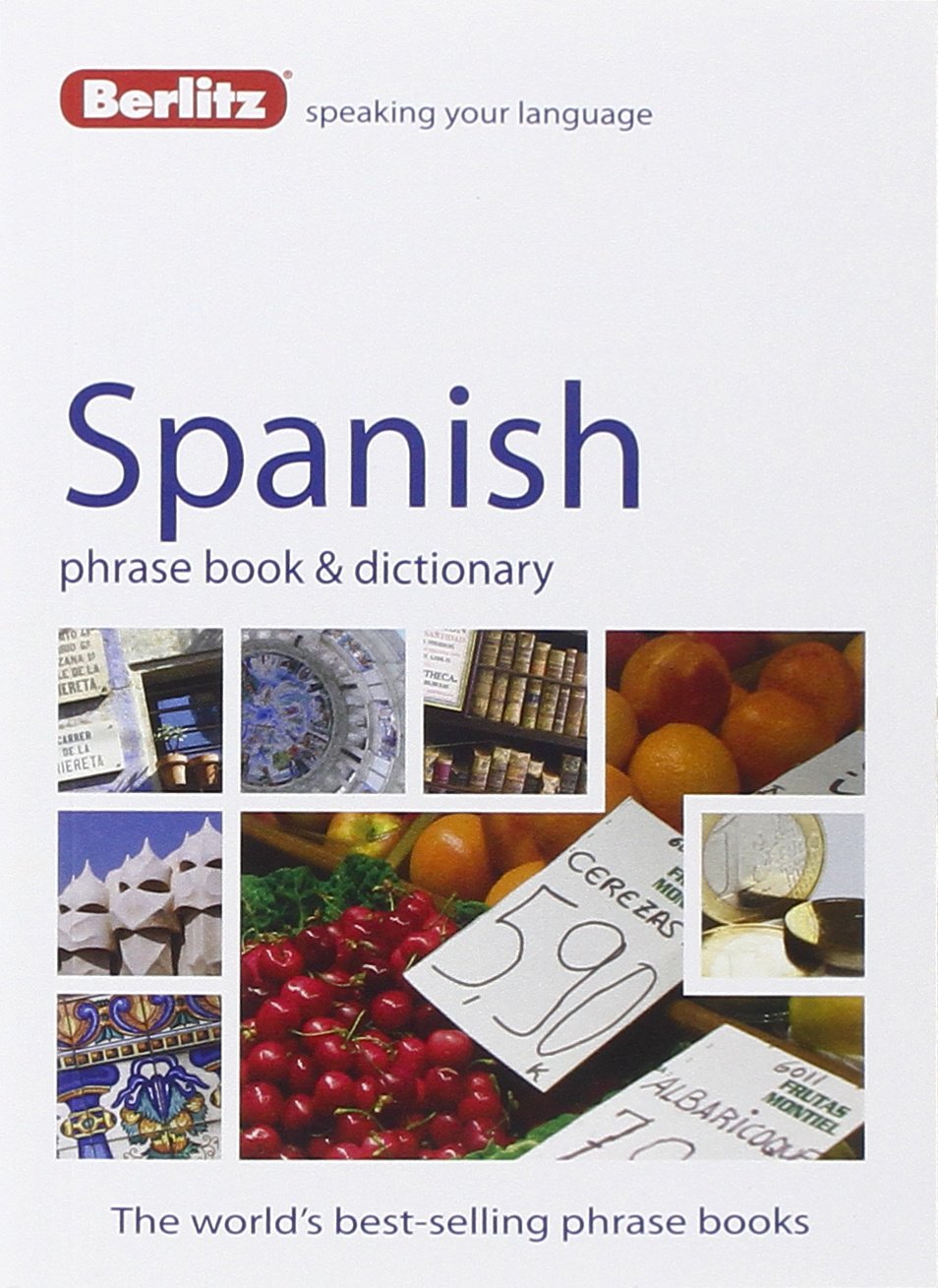 Berlitz Spanish Phrase Book & Dictionary,Used