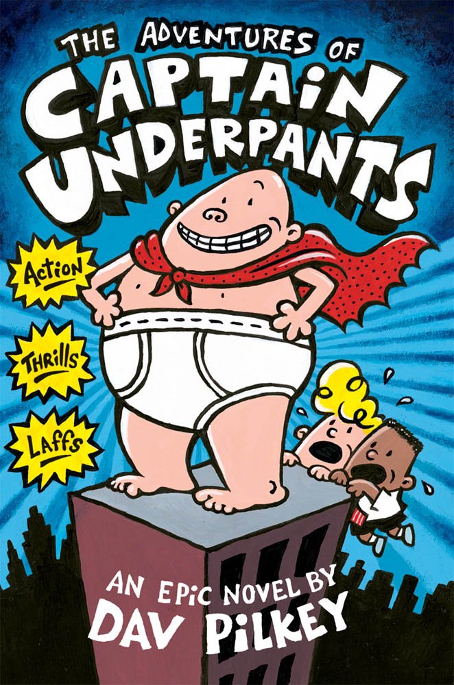 The Adventures of Captain Underpants (Captain Underpants #1) (1),Used