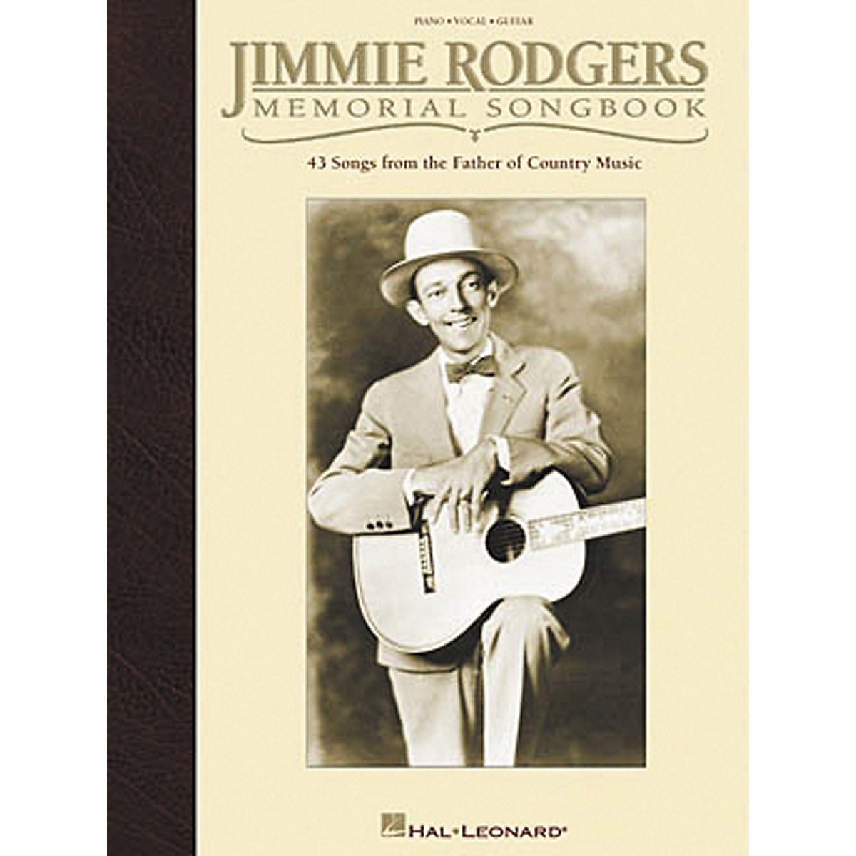 Jimmie Rodgers Memorial Songbook Piano, Vocal And Guitar Chords-used