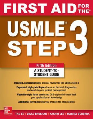 First Aid for the USMLE Step 3, Fifth Edition,Used