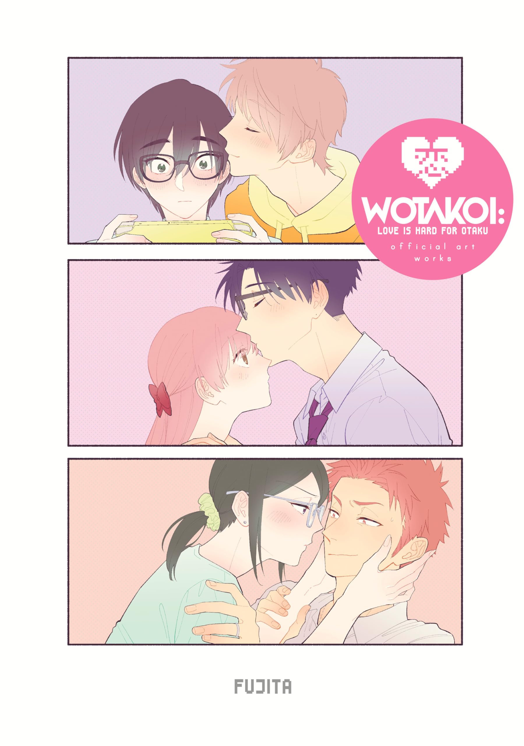 Wotakoi: Love Is Hard for Otaku Official Art Works (English),Used