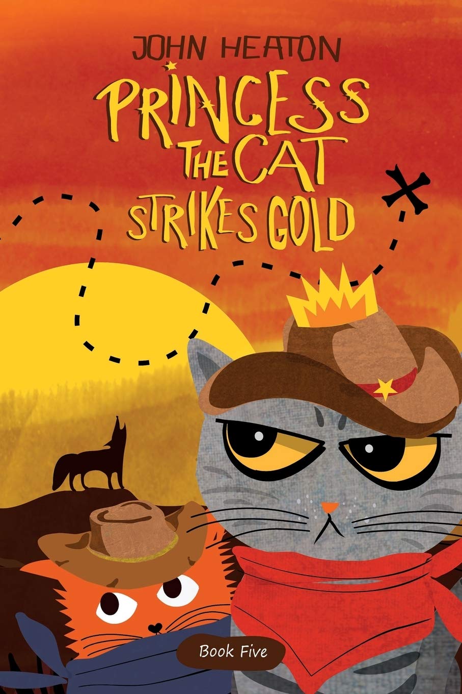Princess the Cat Strikes Gold: A Pet Adventure Treasure Hunt,Used