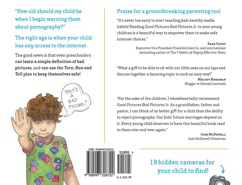 Protect Young Minds Good Pictures Bad Pictures Jr. Book – Simple Plan to Safeguard Young Minds