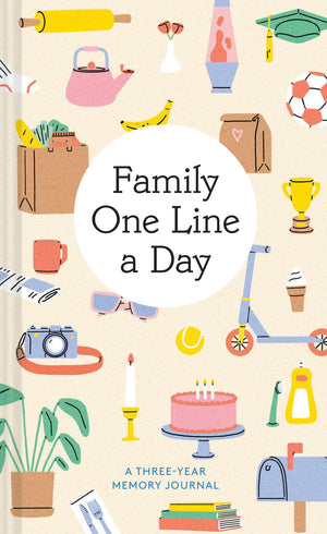 Family One Line A Day: A Threeyear Memory Journal