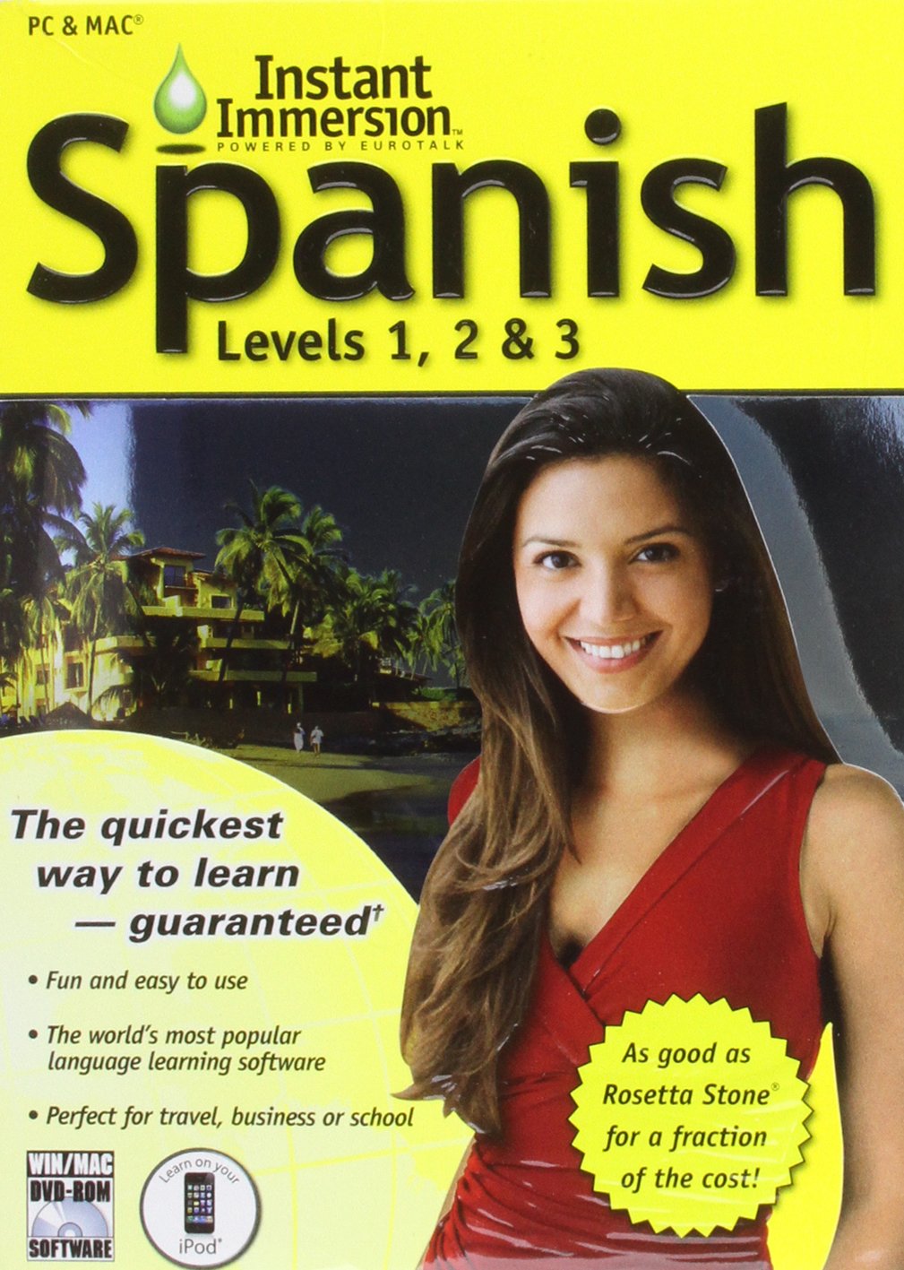 Instant Immersion Spanish: Levels, 1 2 & 3 (Spanish Edition),Used