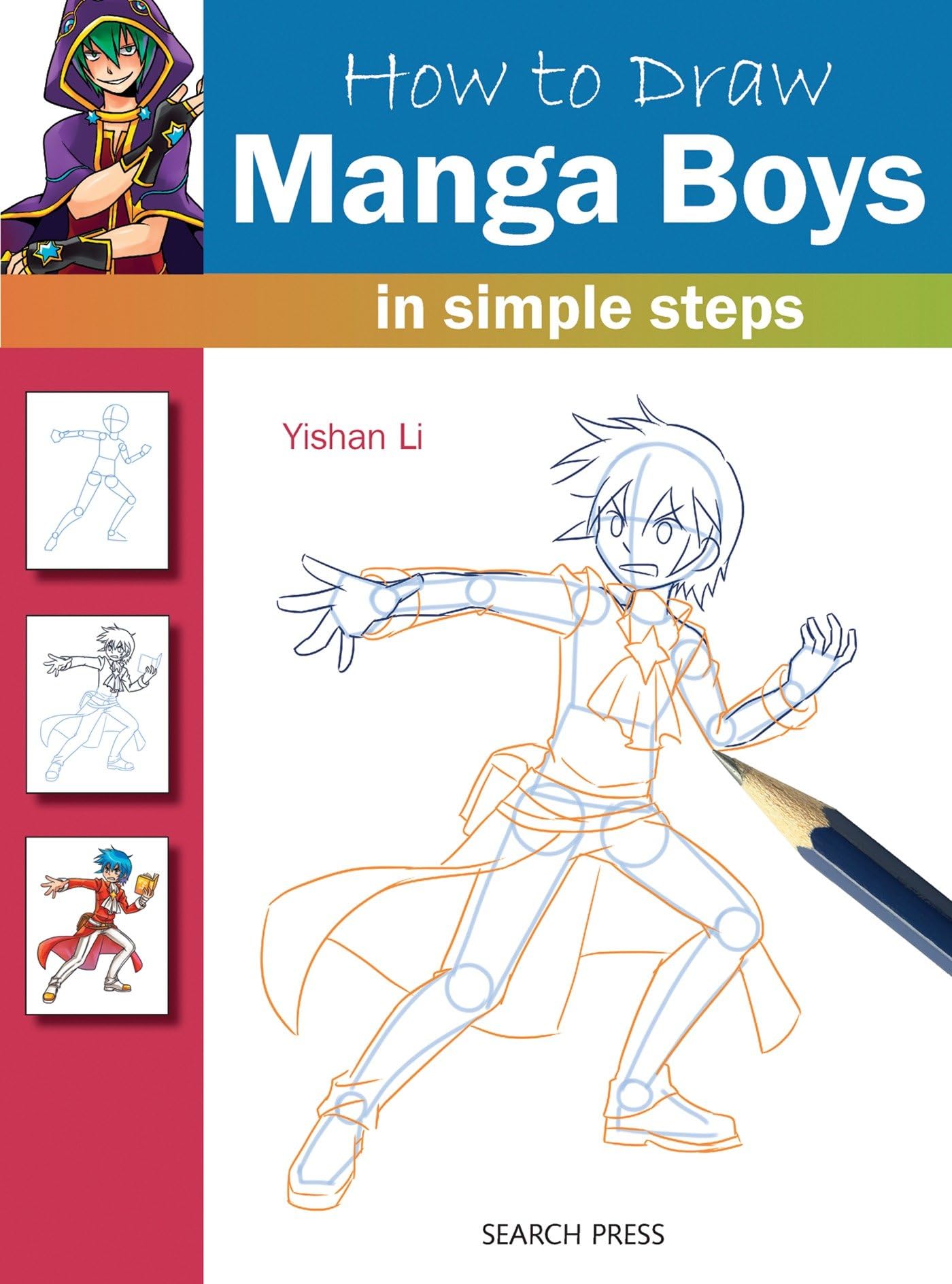 How to Draw Manga Boys in Simple Steps,Used