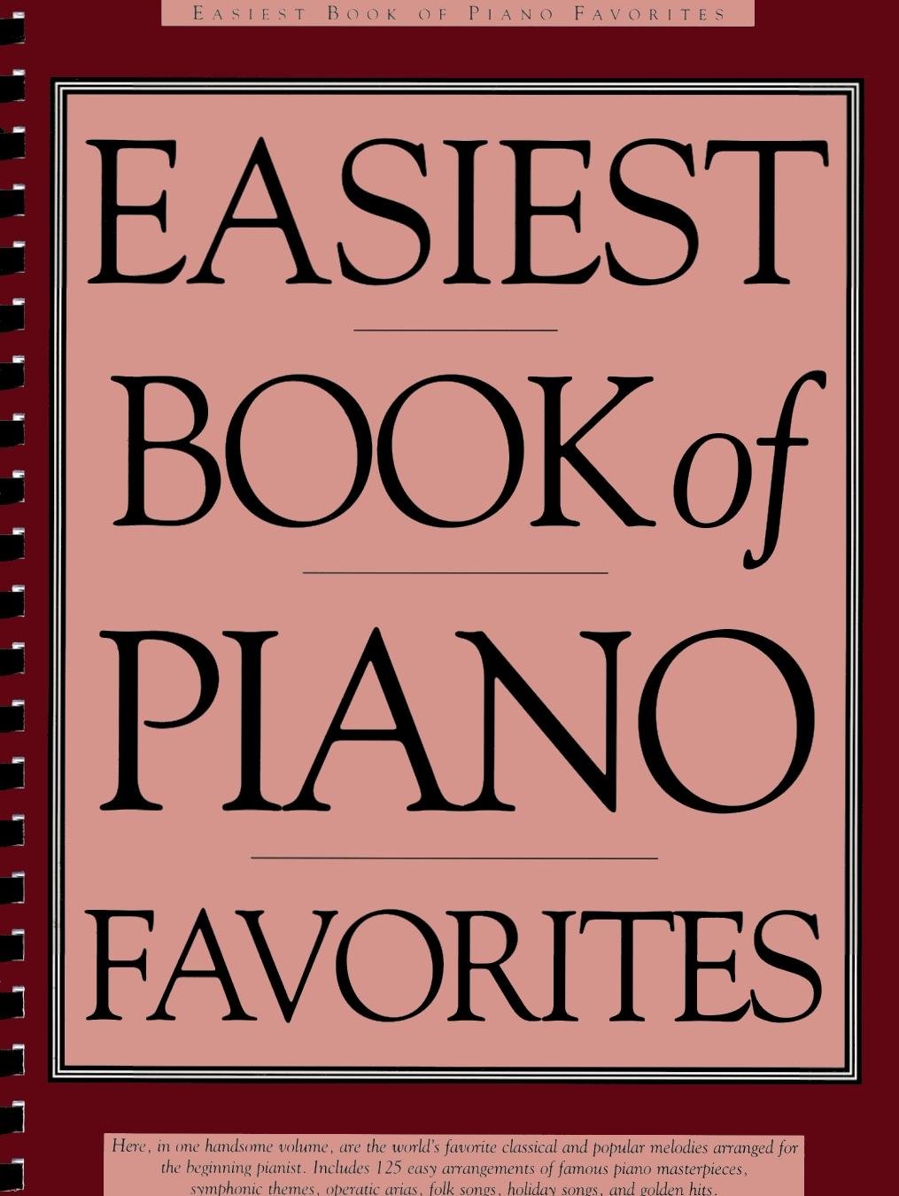 Easiest Book of Piano Favorites,Used