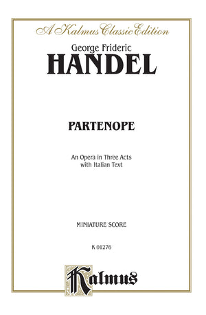 Partenope (1730): Italian Language Edition, Miniature Score (Kalmus Edition) (Italian Edition),Used