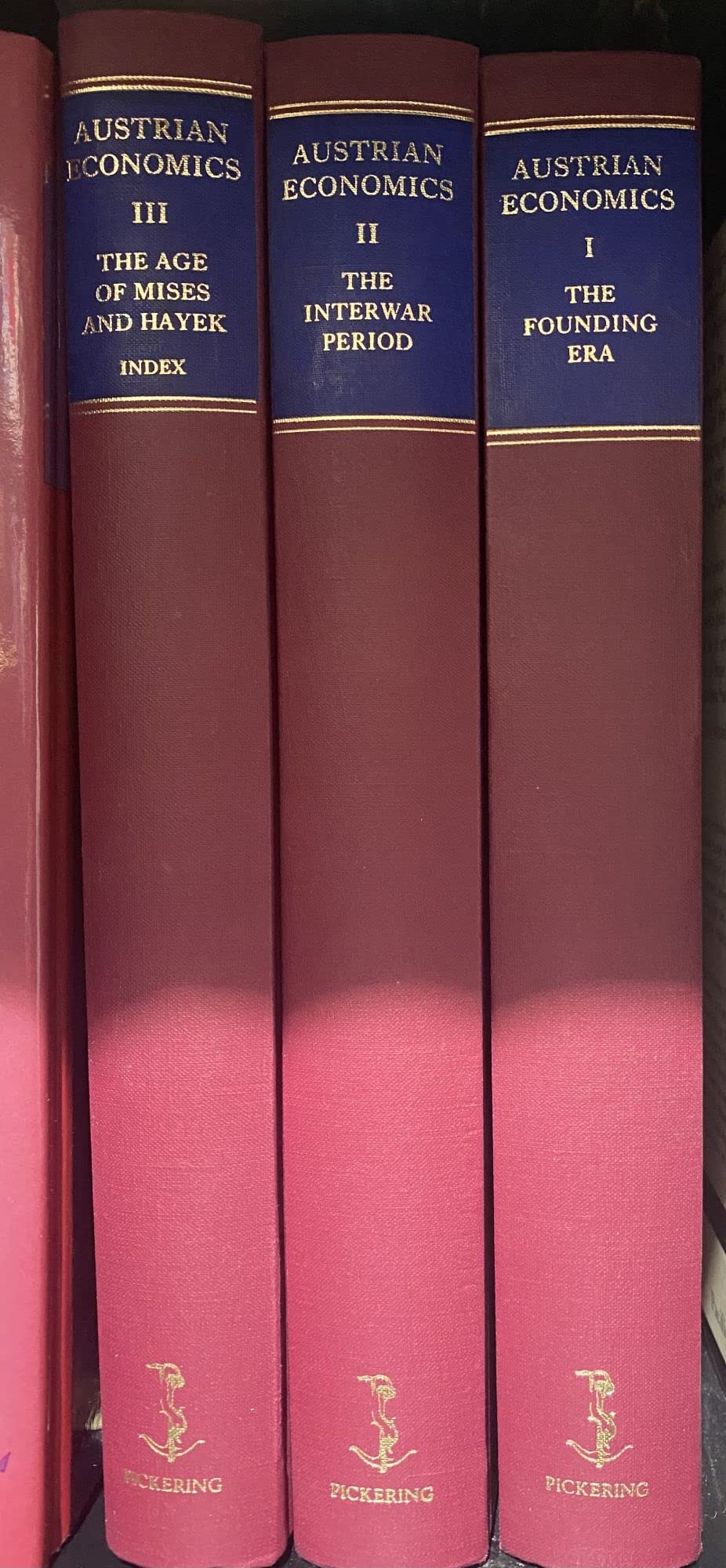 Classics in Austrian Economics: A Sampling in the History of a Tradition (Pickering Masters),Used