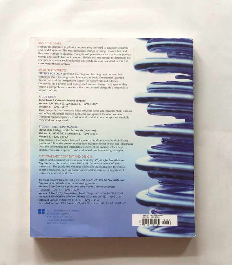 Physics for Scientists and Engineers, Volume 2: (Chapters 2133),New