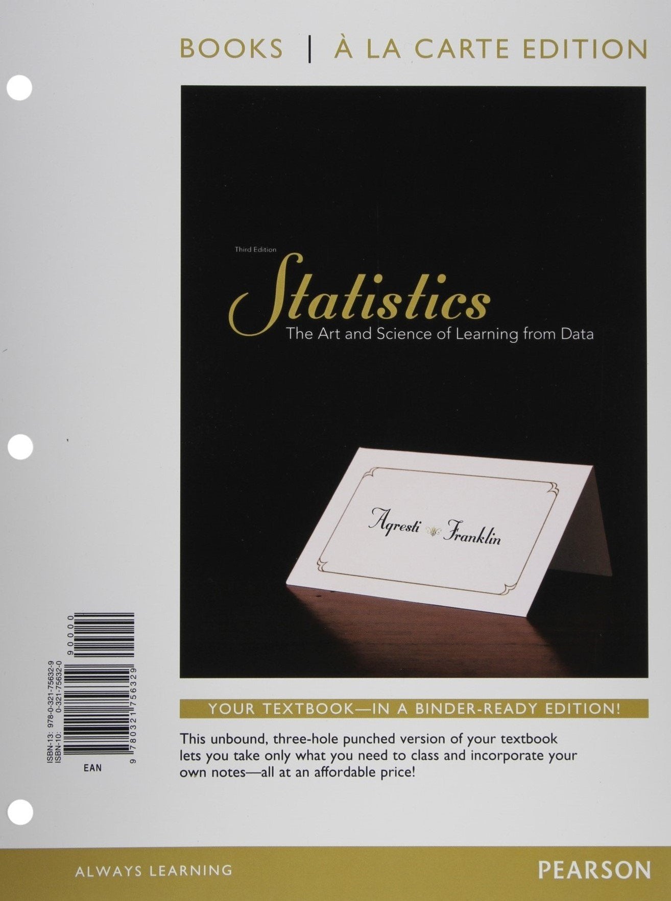 Statistics, Books a la Carte Edition plus NEW MyStatLab with Pearson eText Access Card Package (3rd Edition),Used