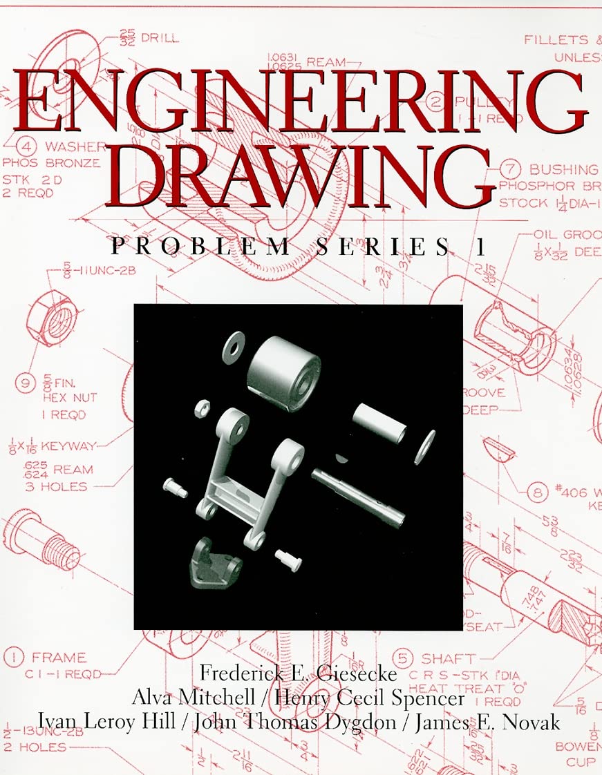 Engineering Drawing, Problem Series 1,Used