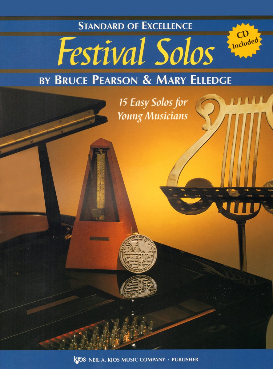 W37BS  Standard of Excellence  Festival Solos Book/CD Book 2  Tuba,Used