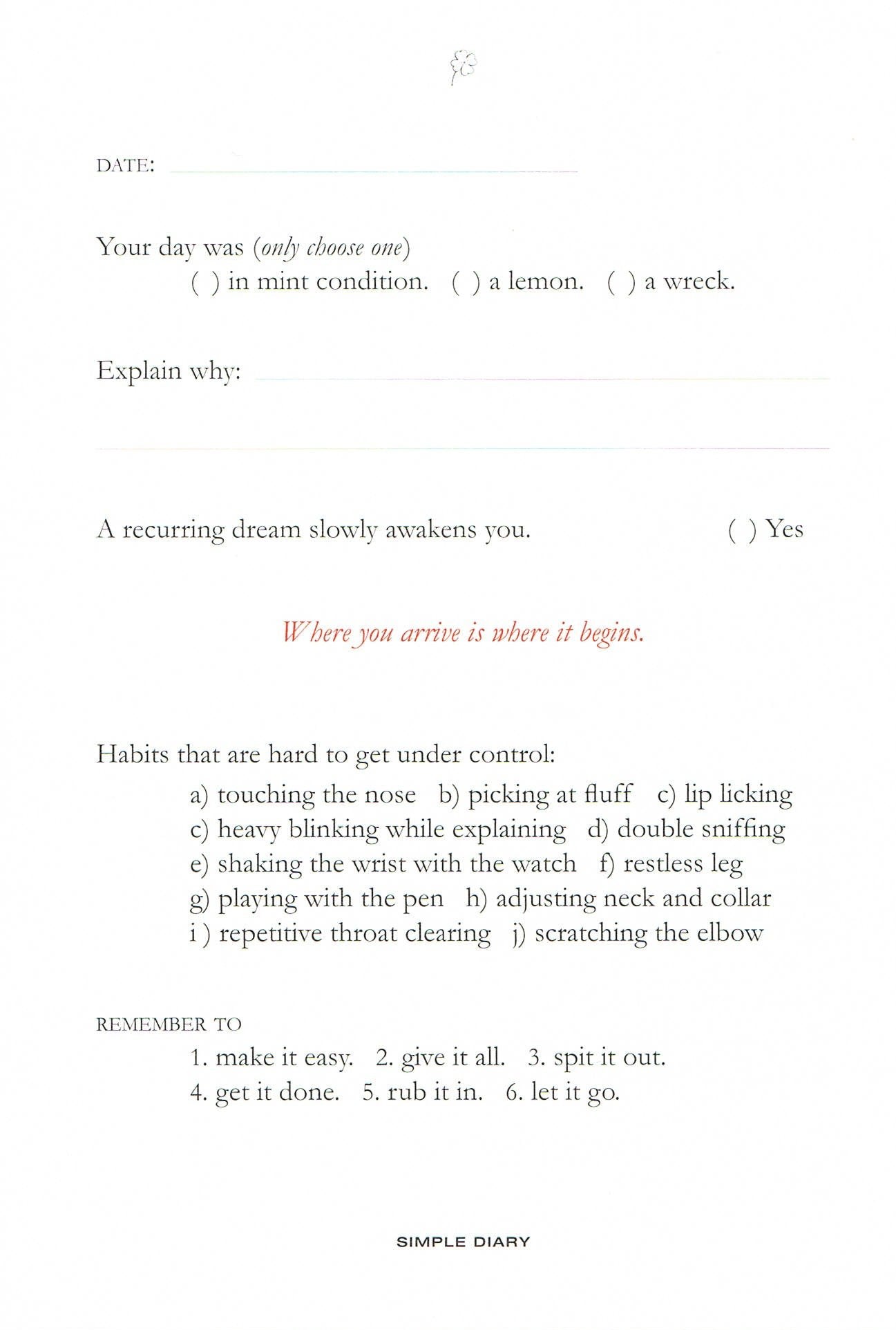 Keel'S Simple Diary Brown (1)