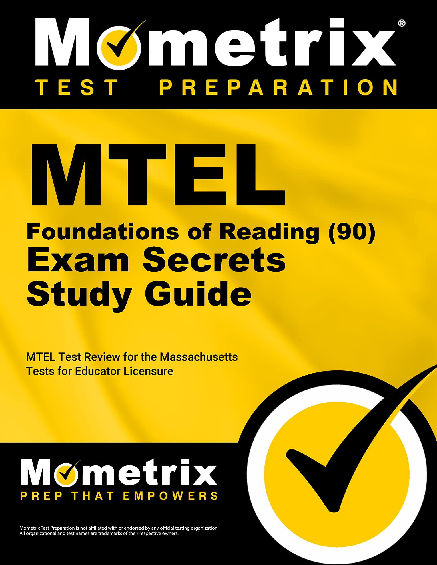 Mtel Foundations Of Reading (90) Exam Secrets Study Guide: Mtel Test Review For The Massachusetts Tests For Educator Licensure,Used
