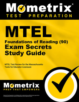 Mtel Foundations Of Reading (90) Exam Secrets Study Guide: Mtel Test Review For The Massachusetts Tests For Educator Licensure,Used