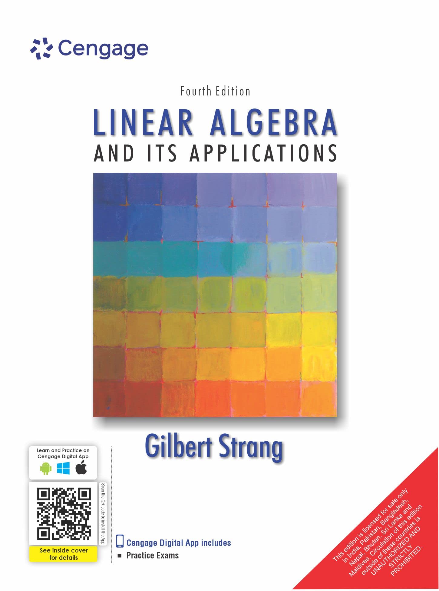 Cengage Learning India Linear Algebra And Its Applications, 4Th Edition, India Edition,New
