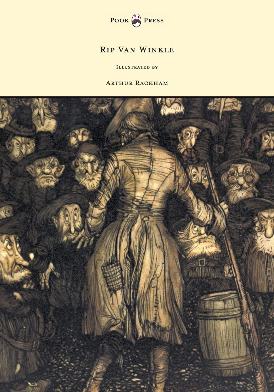 Rip Van Winkle  Illustrated By Arthur Rackham,Used