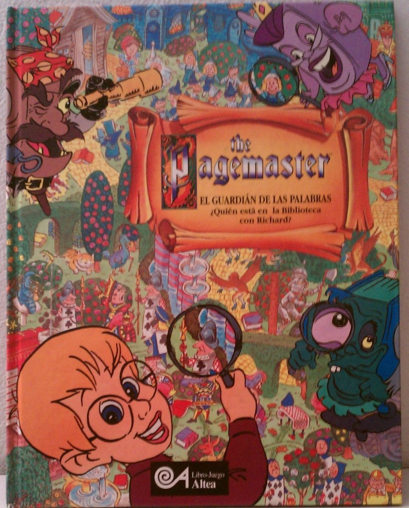 The Pagemaster/El Guardian De Las Palabras: Quien Esta En LA Biblioteca Con Richard? (Spanish Edition),Used