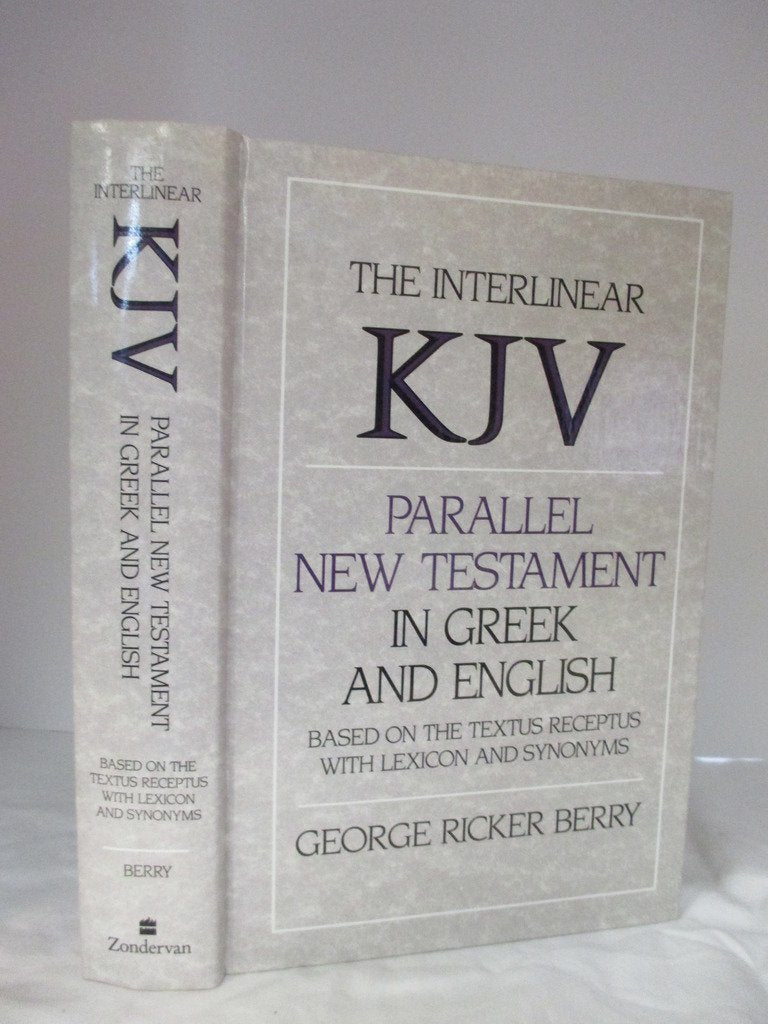 Interlinear KJV Parallel New Testament in Greek and English,Used