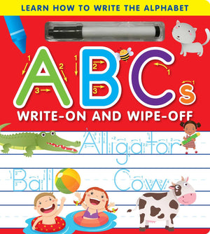 Abcs WriteOn And WipeOff: Learn How To Write The Alphabet