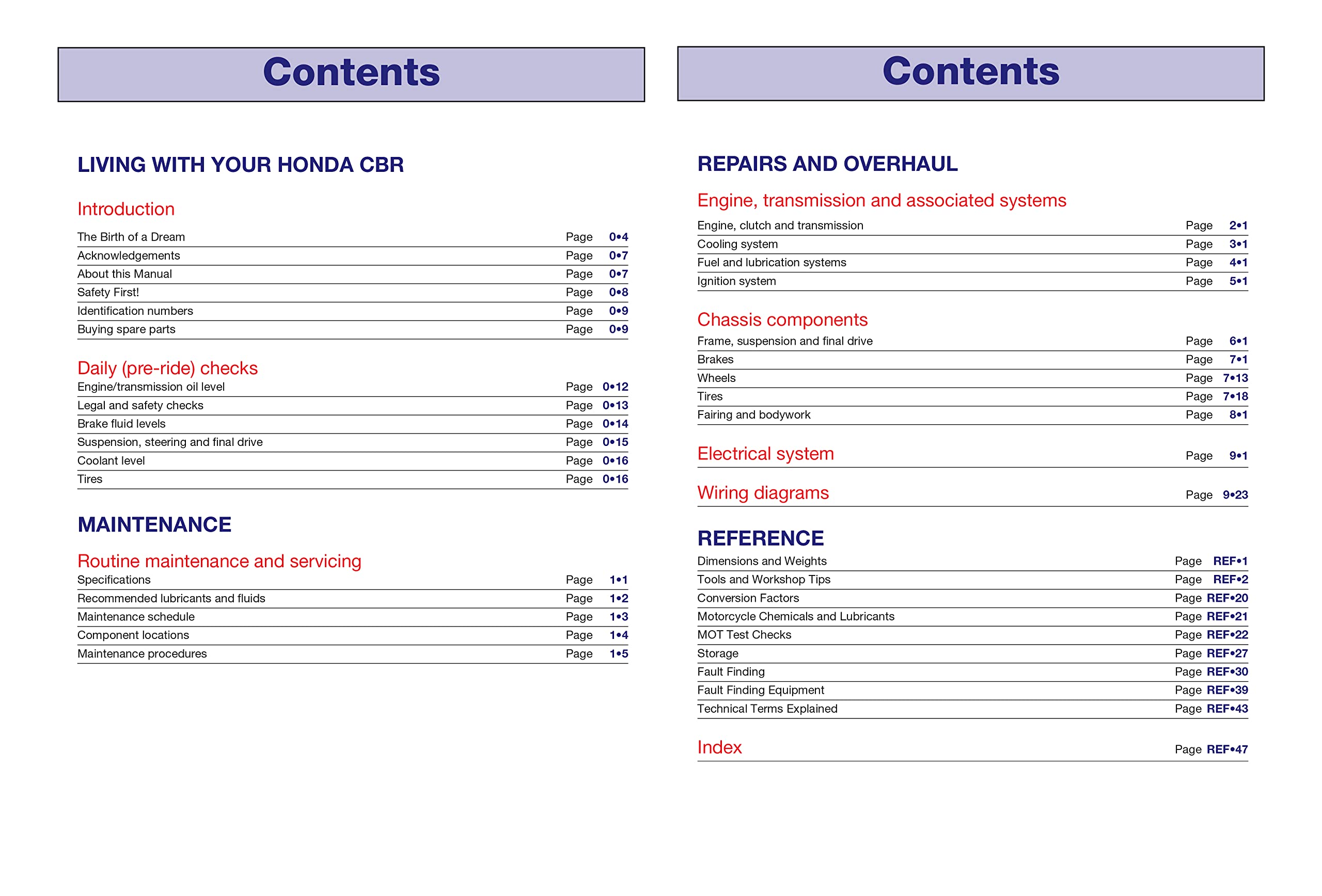 Honda CBR900RR FireBlade (92  99) Haynes Repair Manual (Paperback),Used