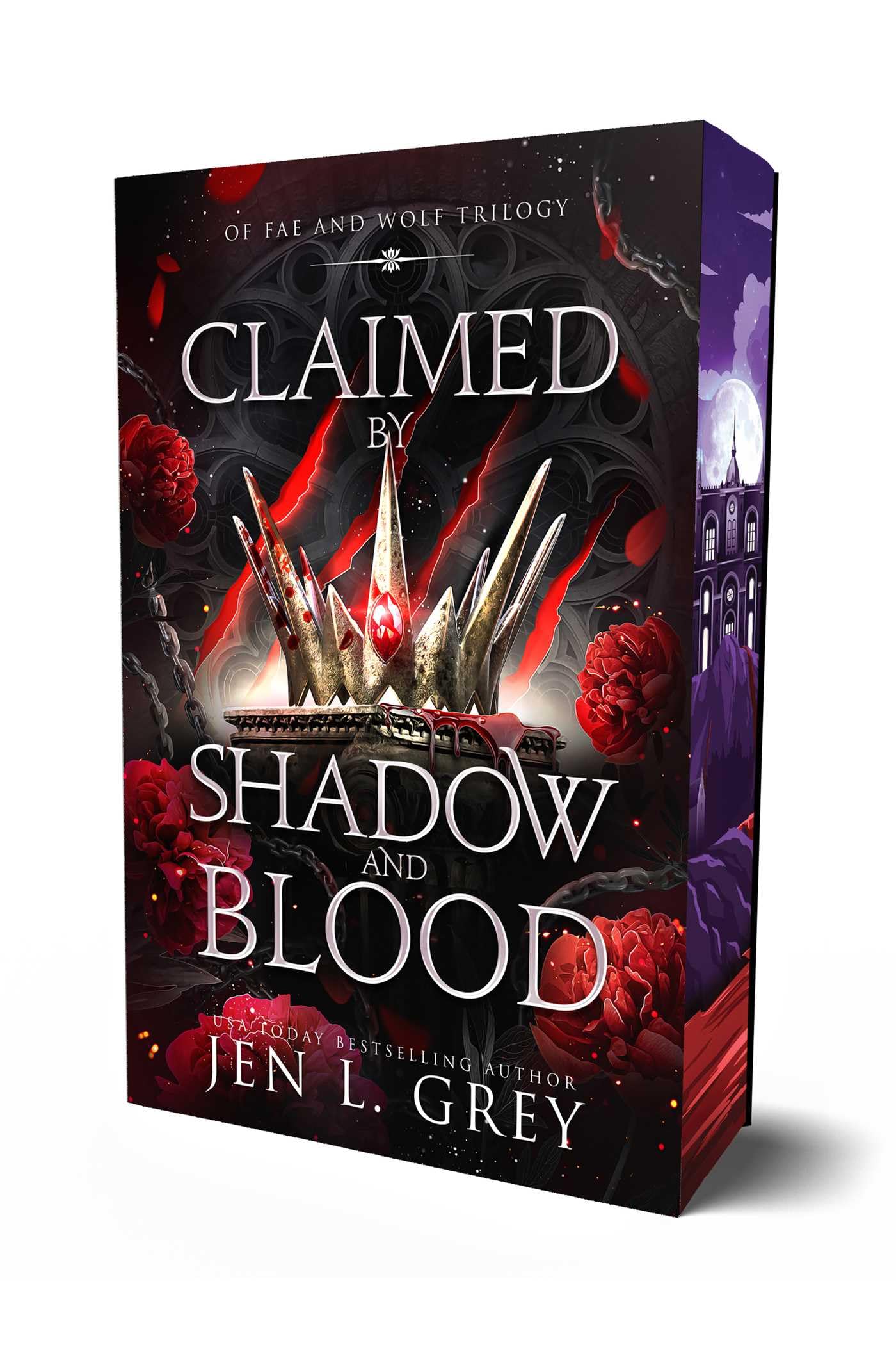 Claimed By Shadow And Blood (Of Fae & Wolf Trilogy)