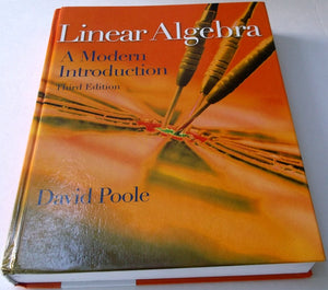 Linear Algebra: A Modern Introduction (Available 2011 Titles Enhanced Web Assign),Used