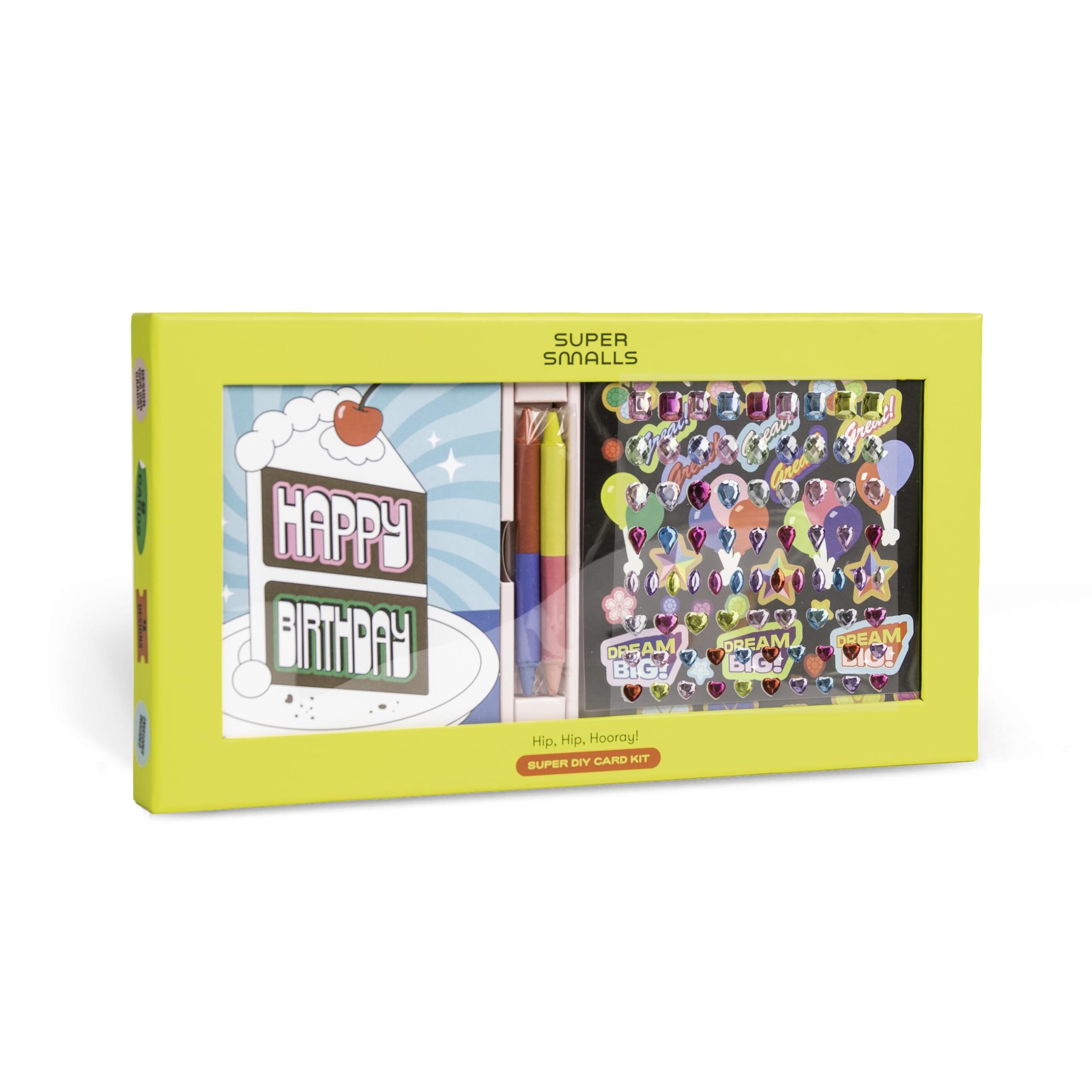 Super Diy Card Kit: Hip, Hip, Hooray! (Super Smalls)
