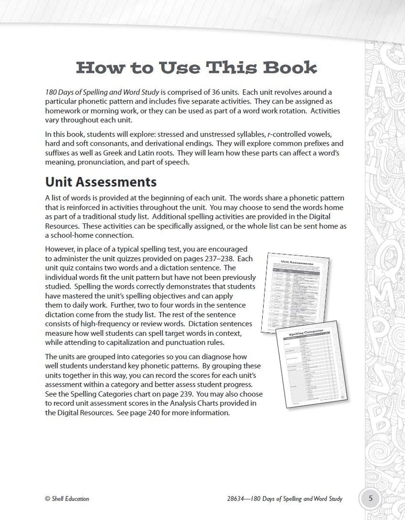 180 Days?: Reading, Vocabulary/Language for 6th Grade Practice Workbook for Classroom and Home, Cool and Fun Practice Created by,Used