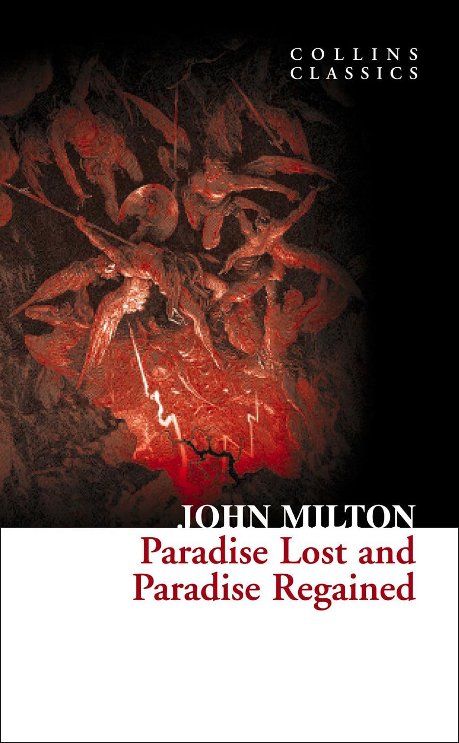 Paradise Lost and Paradise Regained (Collins Classics),Used