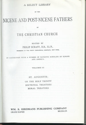 A Select Library Of The Nicene And Postnicene Fathers Of The Christian Church, Nicene And Post Nicene Fathers, Vol. 3: On The H-new,New