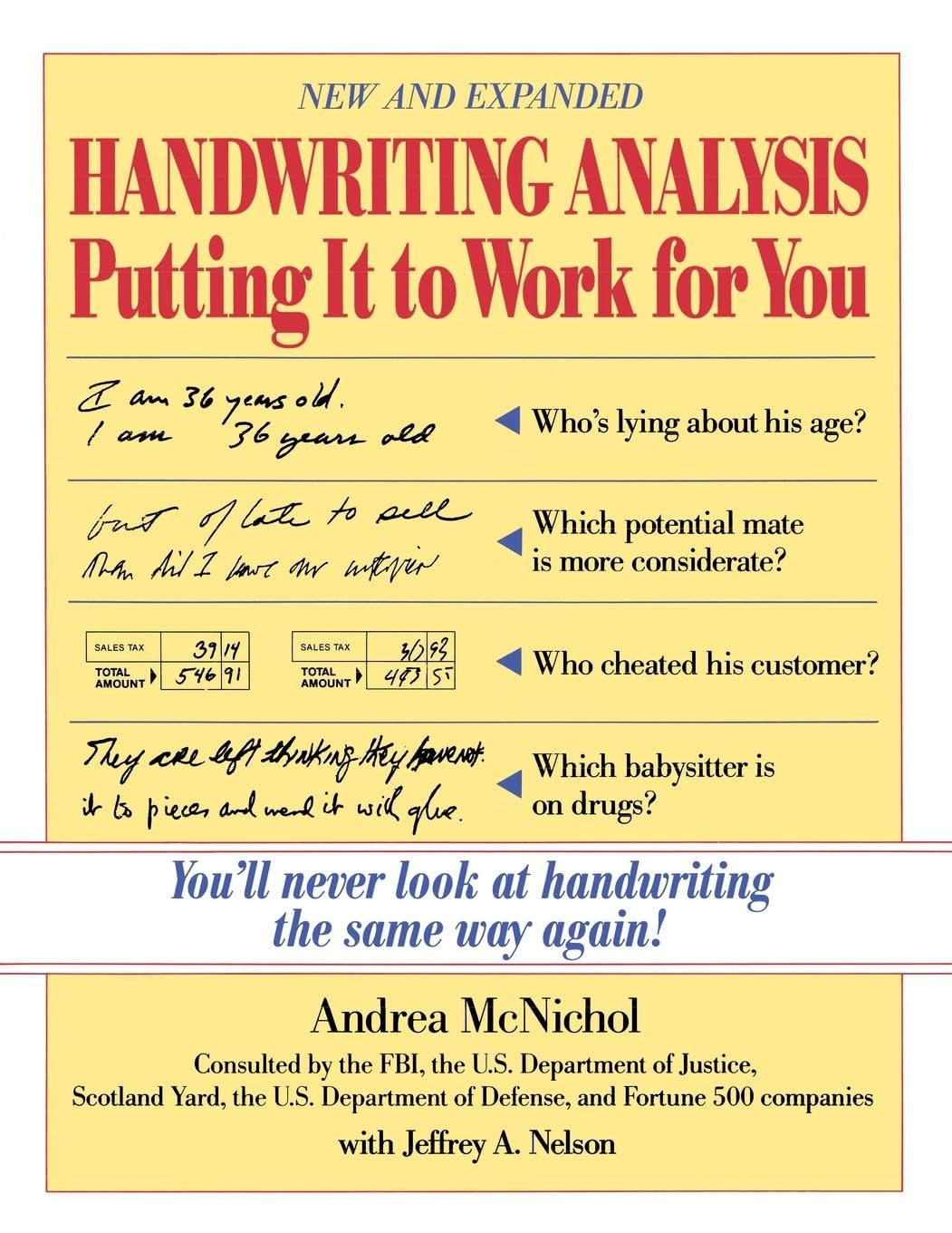 Handwriting Analysis : Putting It To Work For You,Used