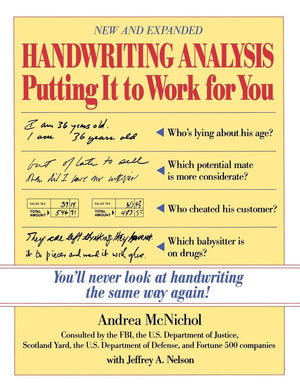 Handwriting Analysis : Putting It To Work For You,Used