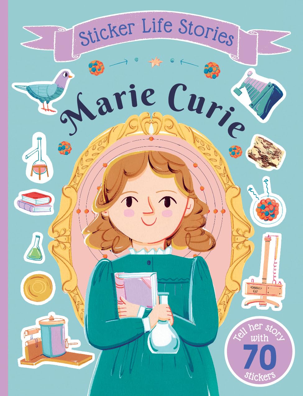 Sticker Life Stories Marie Curie,New