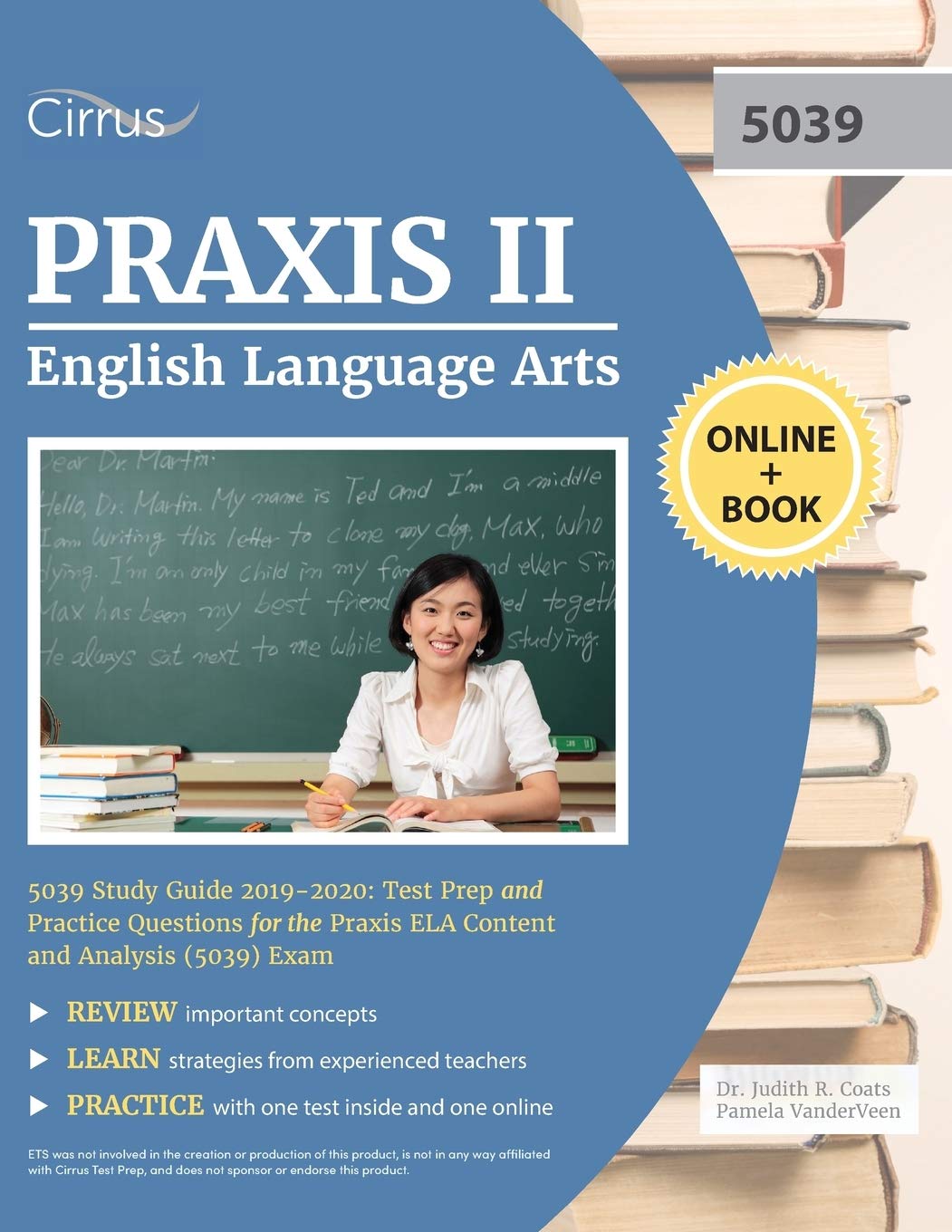 Praxis II English Language Arts 5039 Study Guide 20192020: Test Prep and Practice Questions for Praxis ELA Content and Analysis,Used
