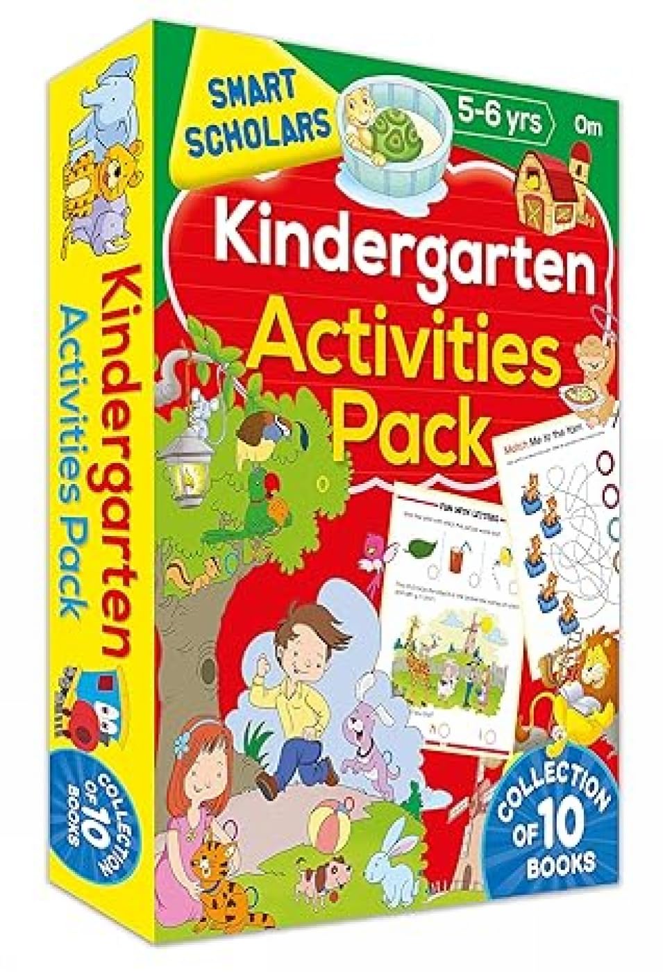 Activity Book : Kindergarten Activities Pack ( Collection Of 10 Books) (Smart Scholars)