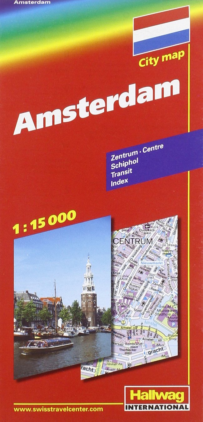 Amsterdam City Map,Used