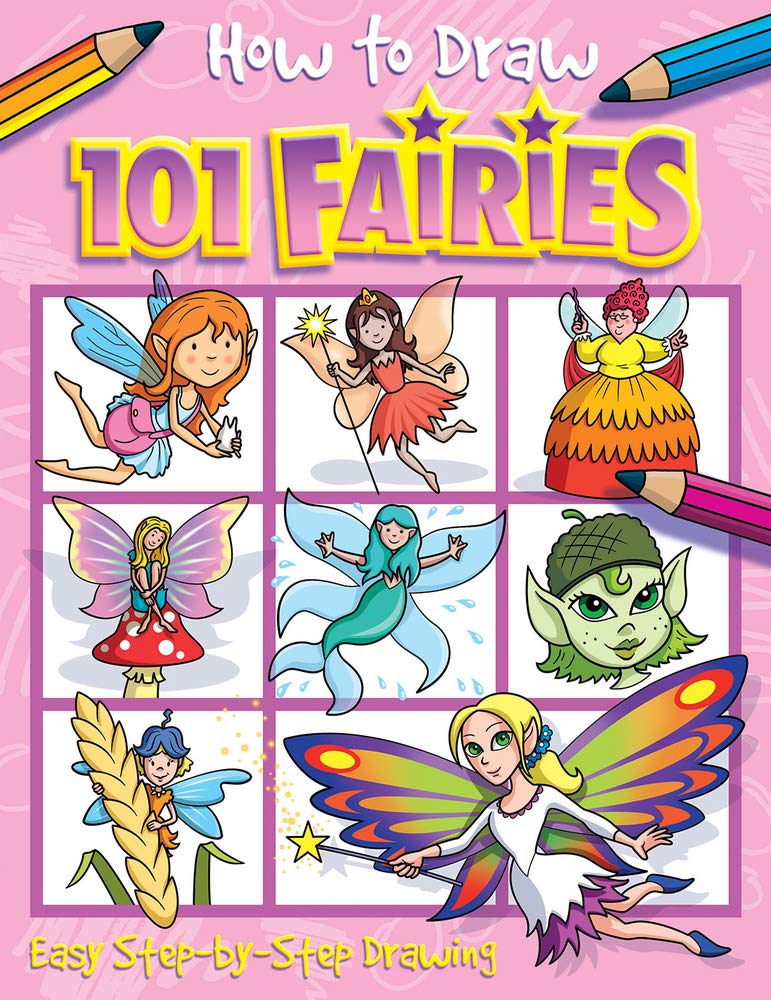 How to Draw 101 Fairies,New