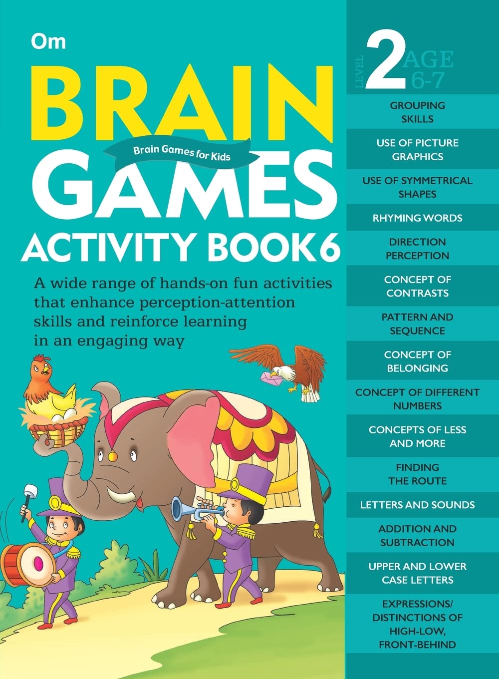 Activity Book : Brain Games For Kids : Brain Games Activity Book Level 2 : Book-6