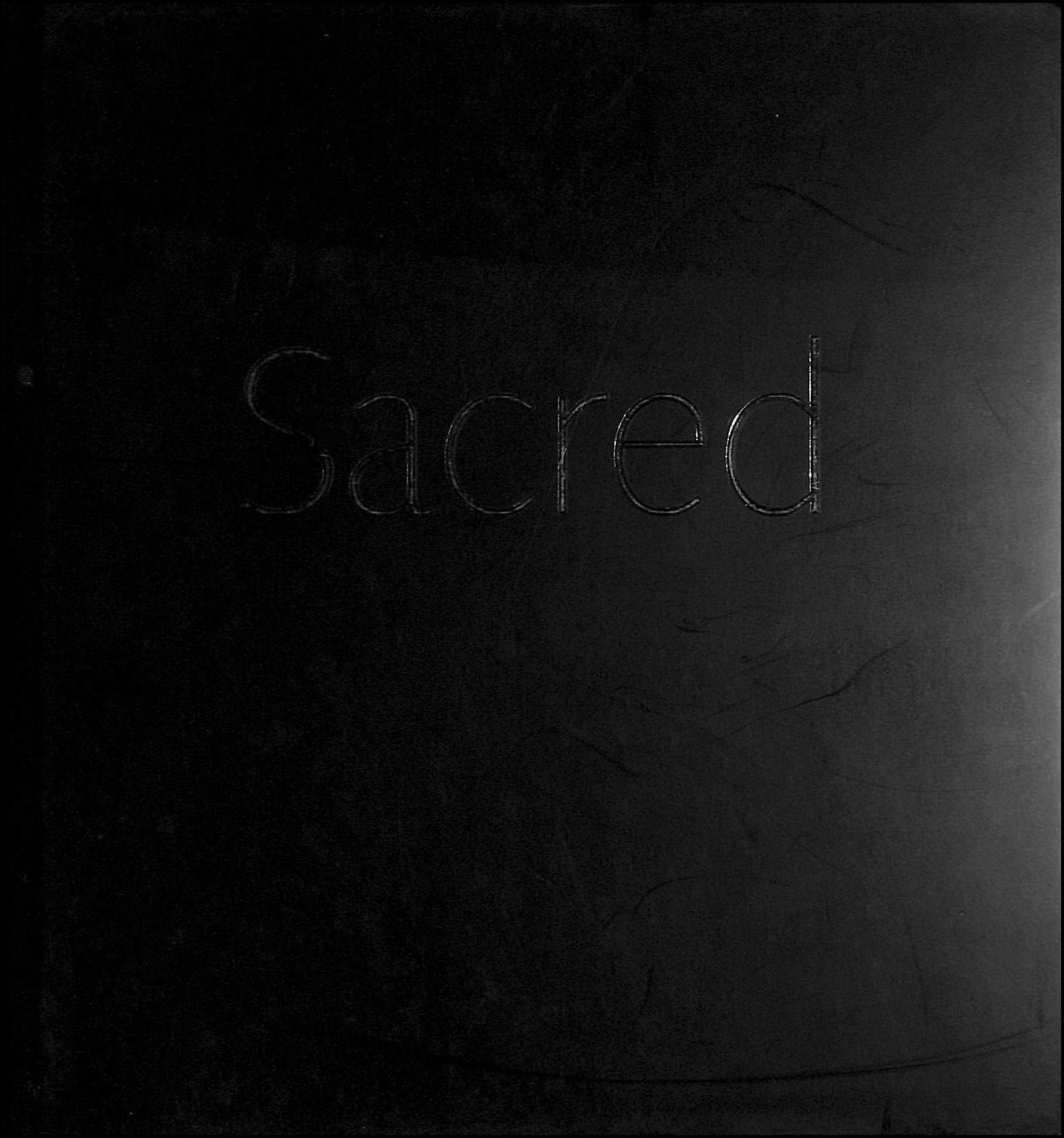 Sacred: Exhibition Catalogue,Used