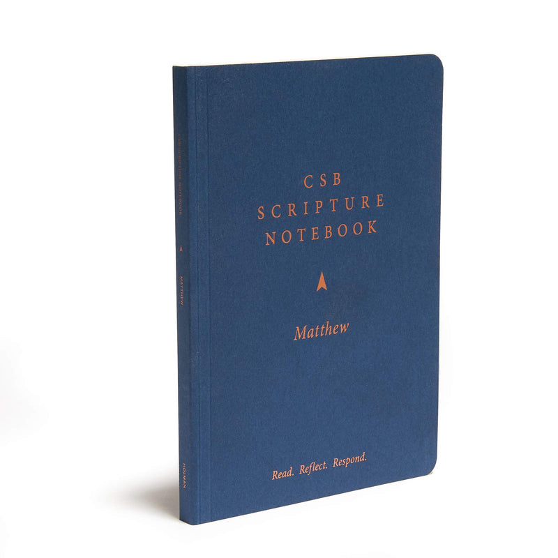 CSB Scripture Notebook, Matthew: Read. Reflect. Respond.,Used